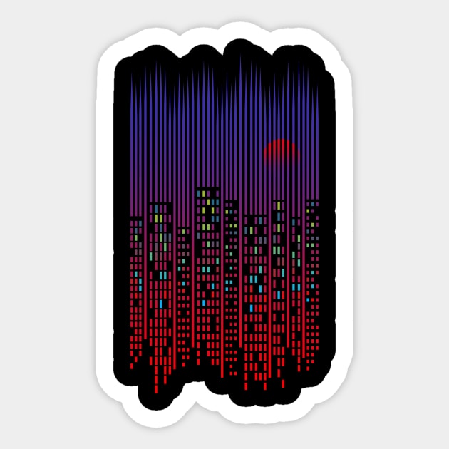 Skyline Sticker by ChetanAdlak